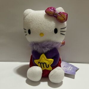 Vintage (2000) Hello Kitty Dolls of the Zodiac Scorpio Small Plush